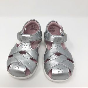 Stride Rite Tulip Silver/ Pink